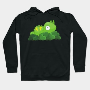 Iguana in bushes Hoodie